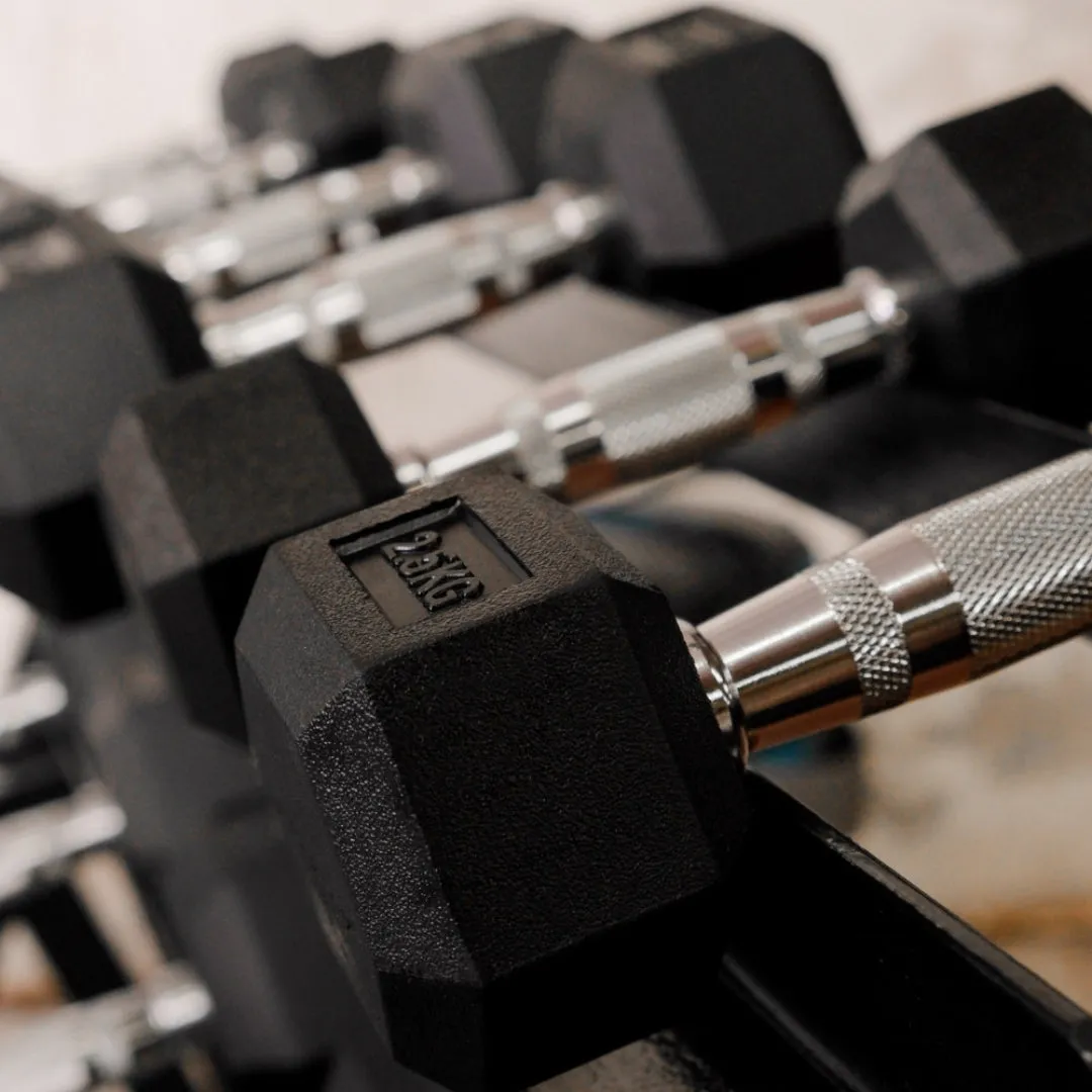 10-30KG Hex Dumbbell Set (2.5KG Increments)