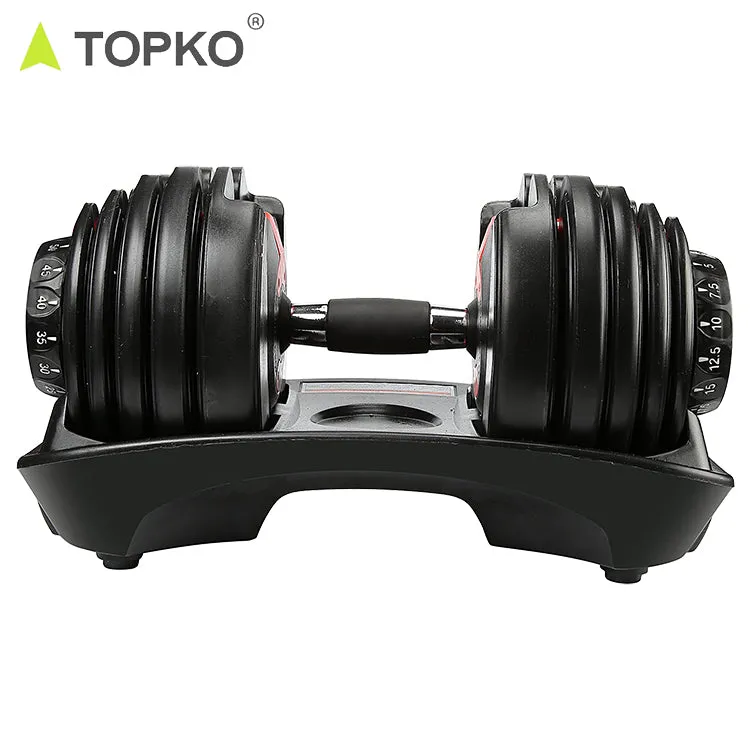 52.5LB Weights Gym Fitness Training Adjustable Dumbbell Set