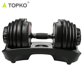 52.5LB Weights Gym Fitness Training Adjustable Dumbbell Set