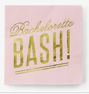 Bachelorette Bash Beverage Napkins