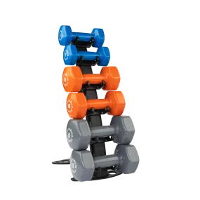 Body-Solid Vinyl Dumbbell Rack GDR10B