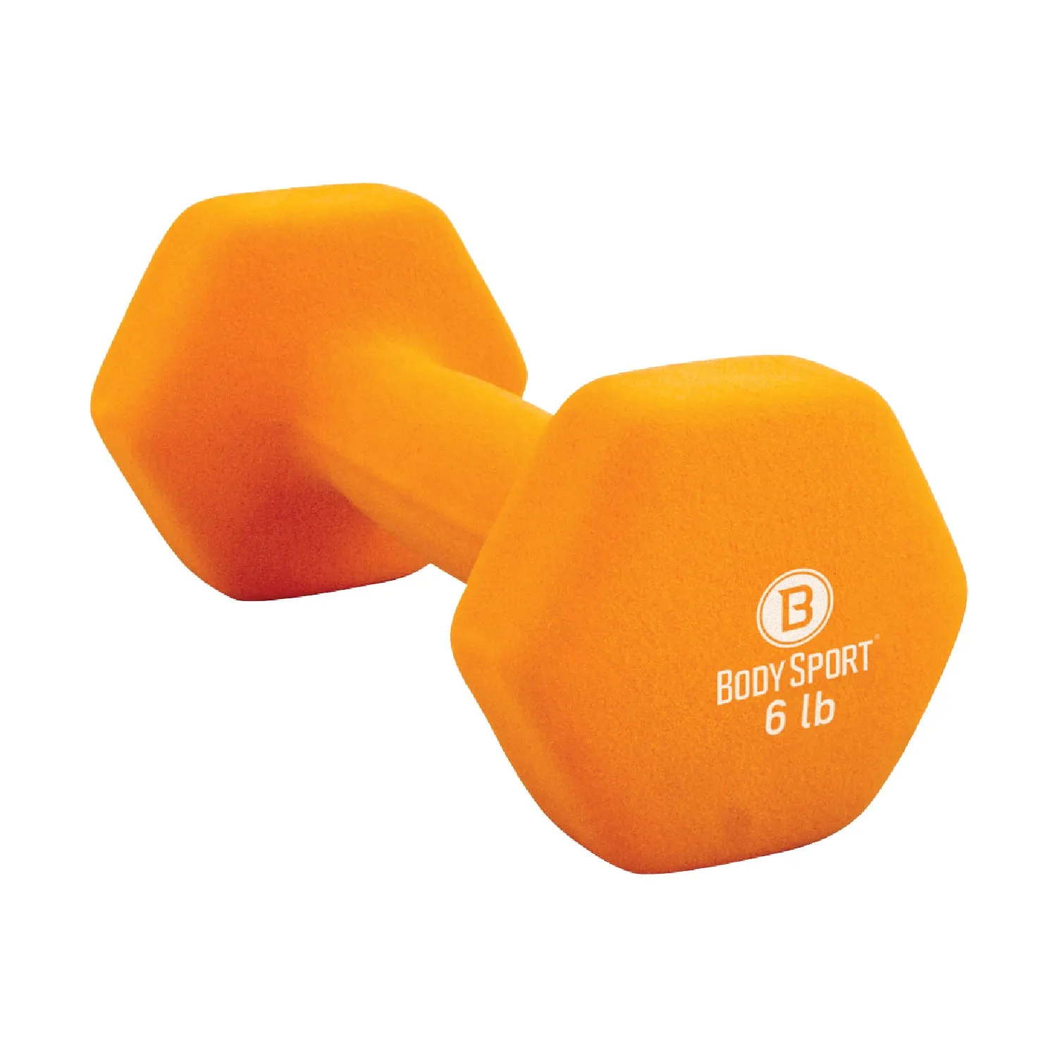 BodySport&reg; Neoprene Color Dumbbells