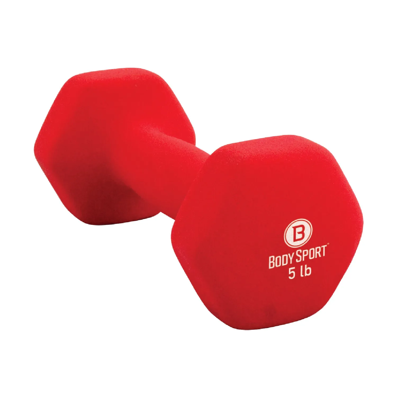 BodySport&reg; Neoprene Color Dumbbells