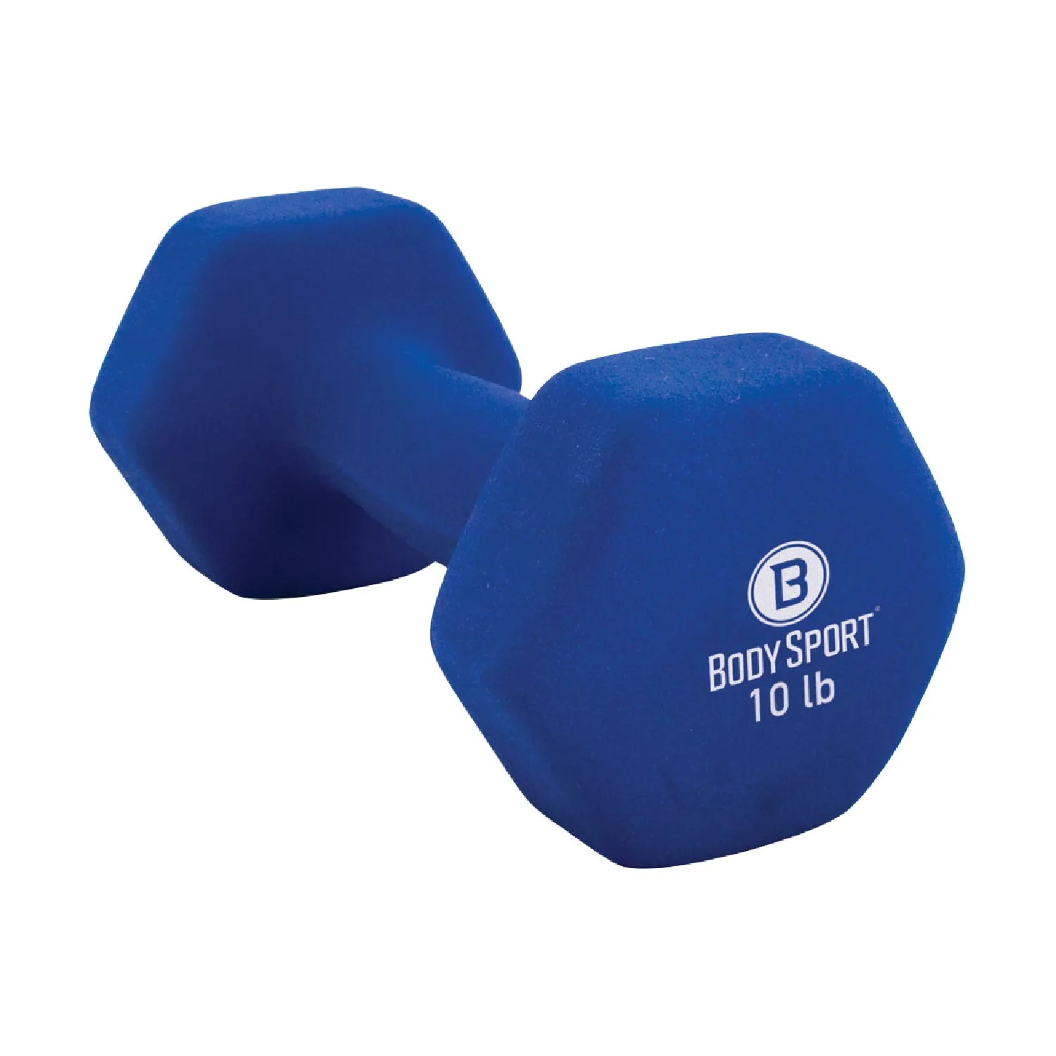BodySport&reg; Neoprene Color Dumbbells
