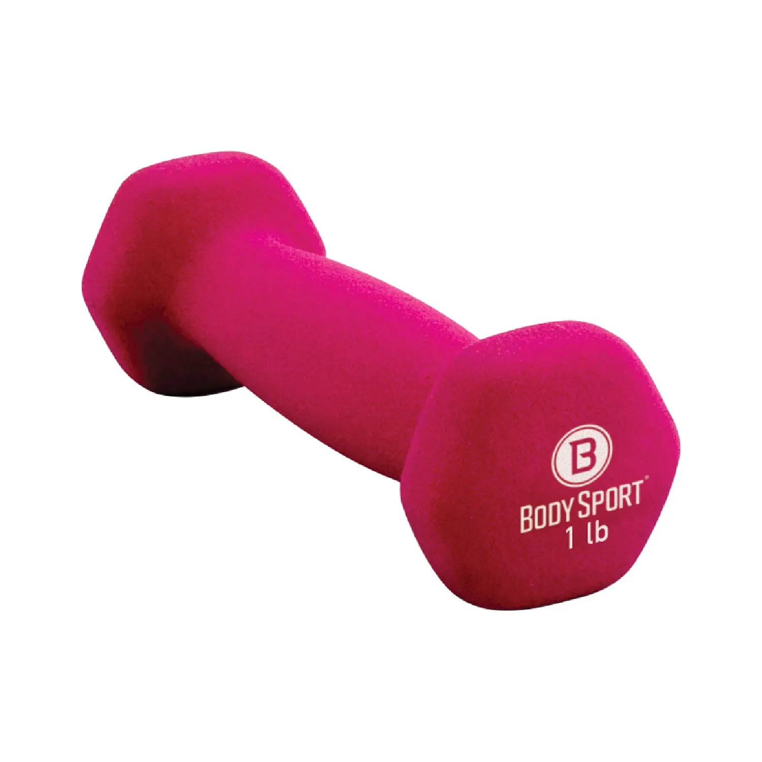 BodySport&reg; Neoprene Color Dumbbells