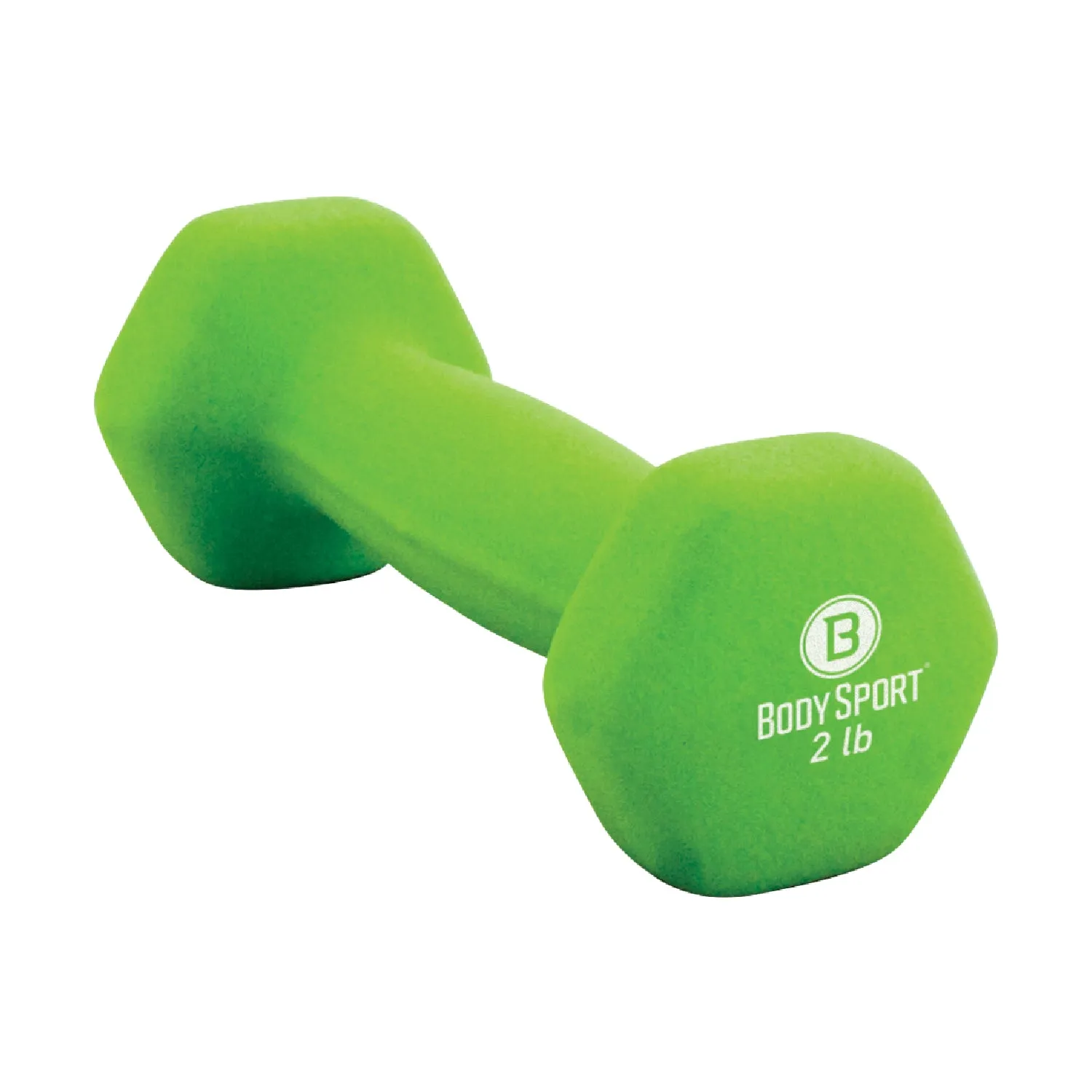BodySport&reg; Neoprene Color Dumbbells