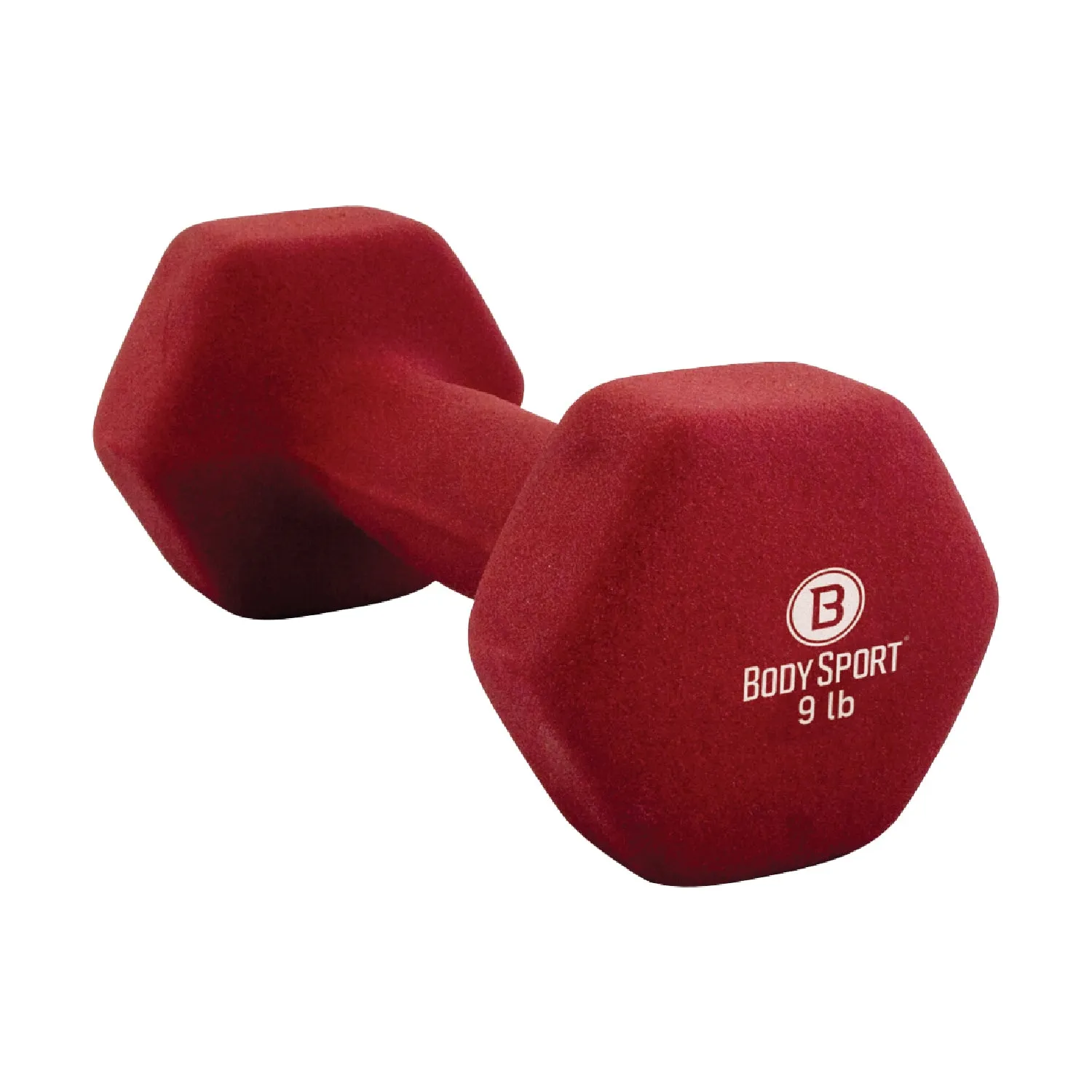 BodySport&reg; Neoprene Color Dumbbells