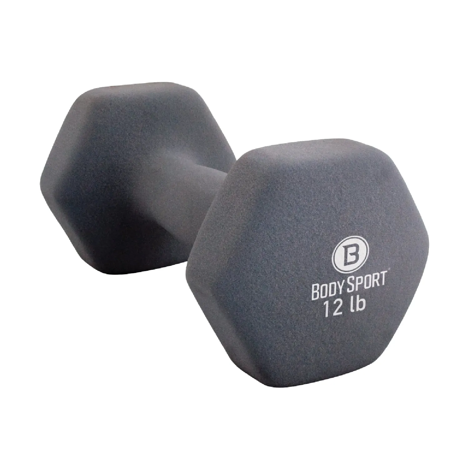 BodySport&reg; Neoprene Color Dumbbells