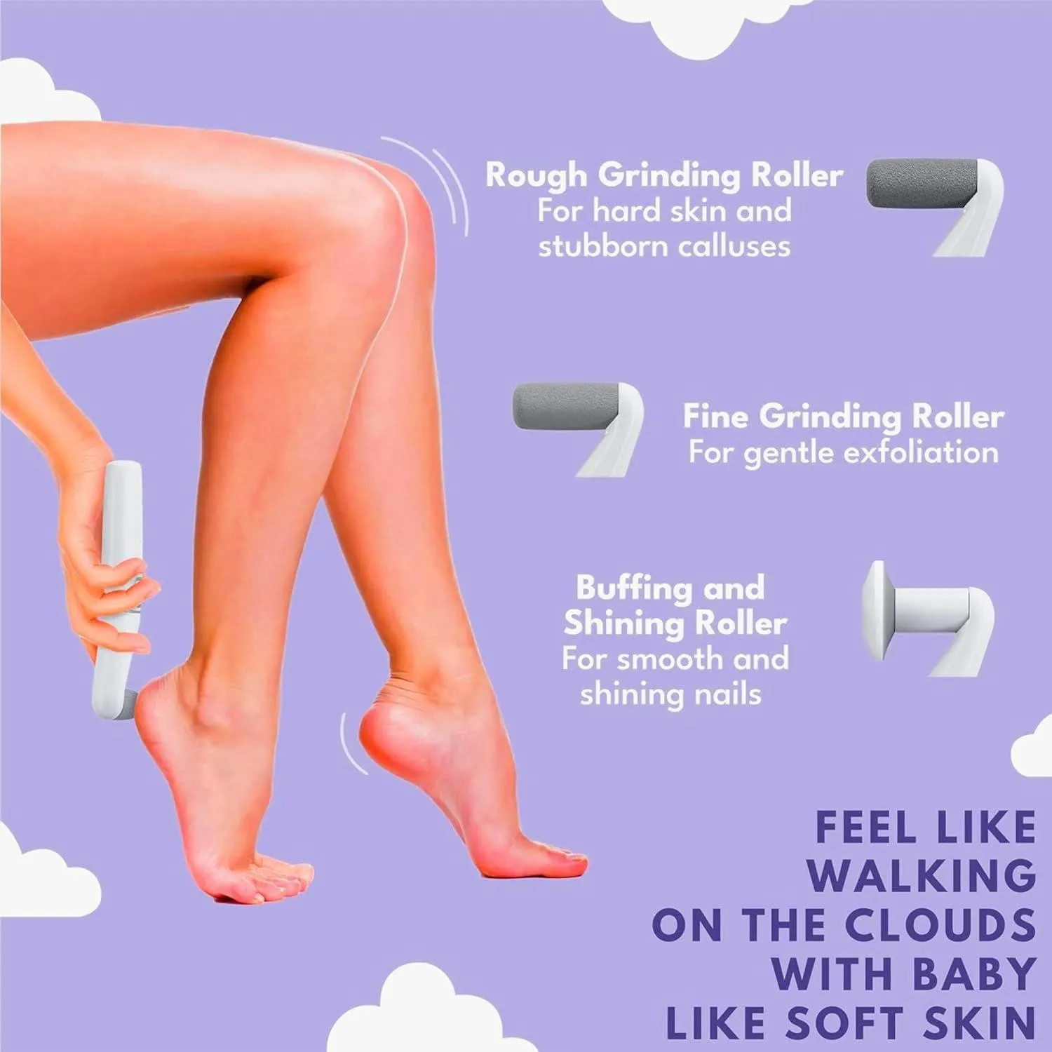Buy Ownair Electric Callus Remover For Feet | Mani-Pedi Kit