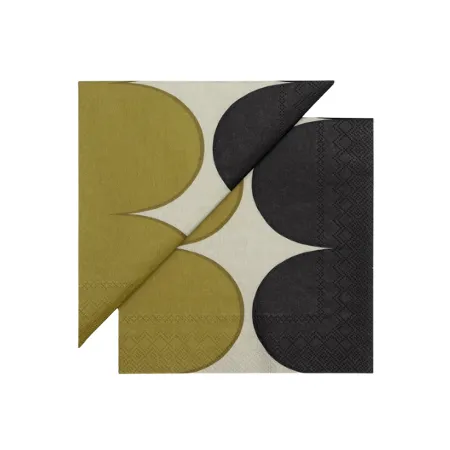 Cocktail Napkins - Marimekko Harka Cream