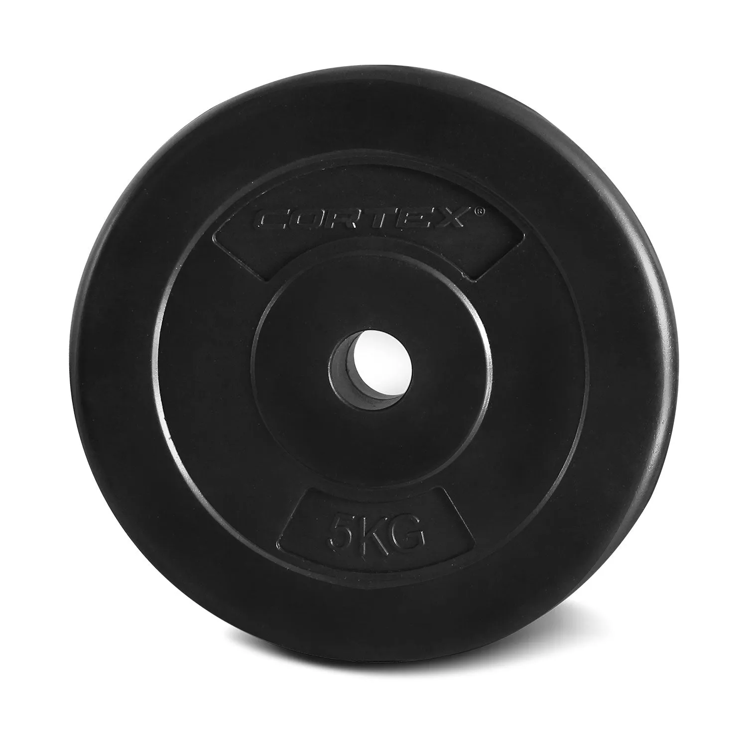 Durable 65kg EnduraCast Barbell Weight Set, PVC Coated