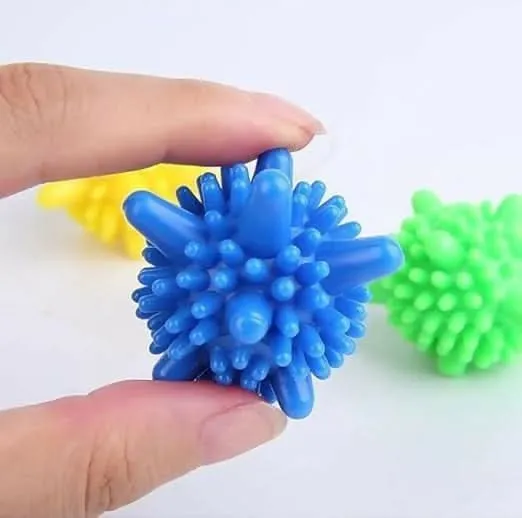 Eco-Friendly Reusable Washing Balls (solid colors, 12 pcs)