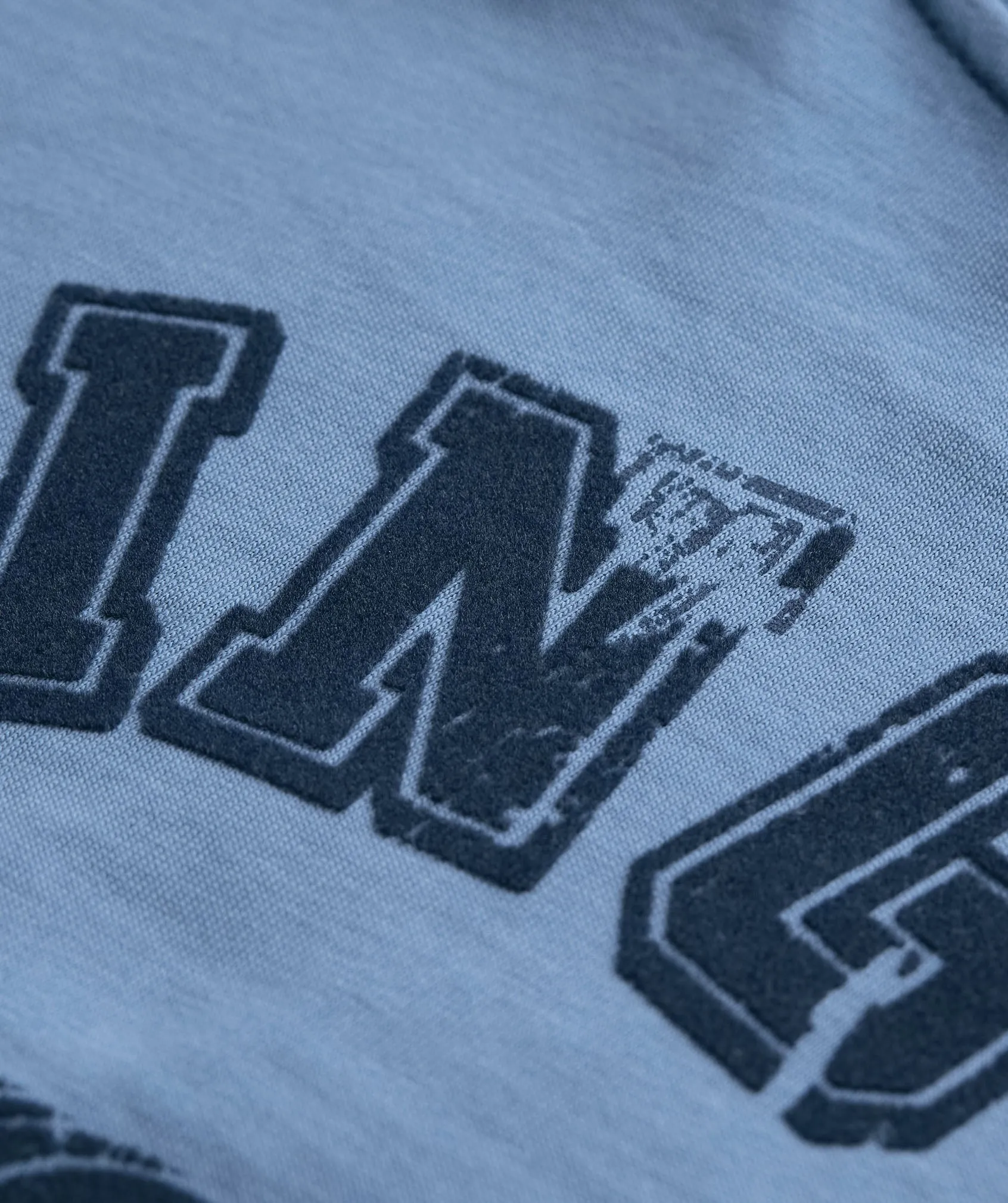 Gymshark Dumbbells Long Sleeve T-Shirt - Faded Blue