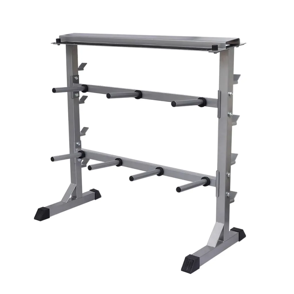 Heavy Duty Dumbbell Barbell Rack - Organize and Protect Your Weights