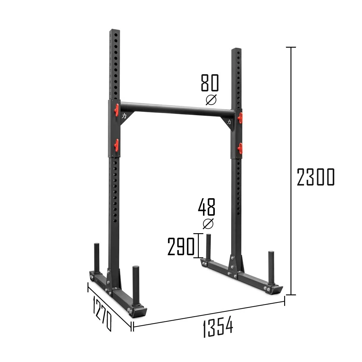Heavy Duty Riot Yoke 2.0 – 1.89 or 2.30m (3mm Steel / 75mm Box Section)