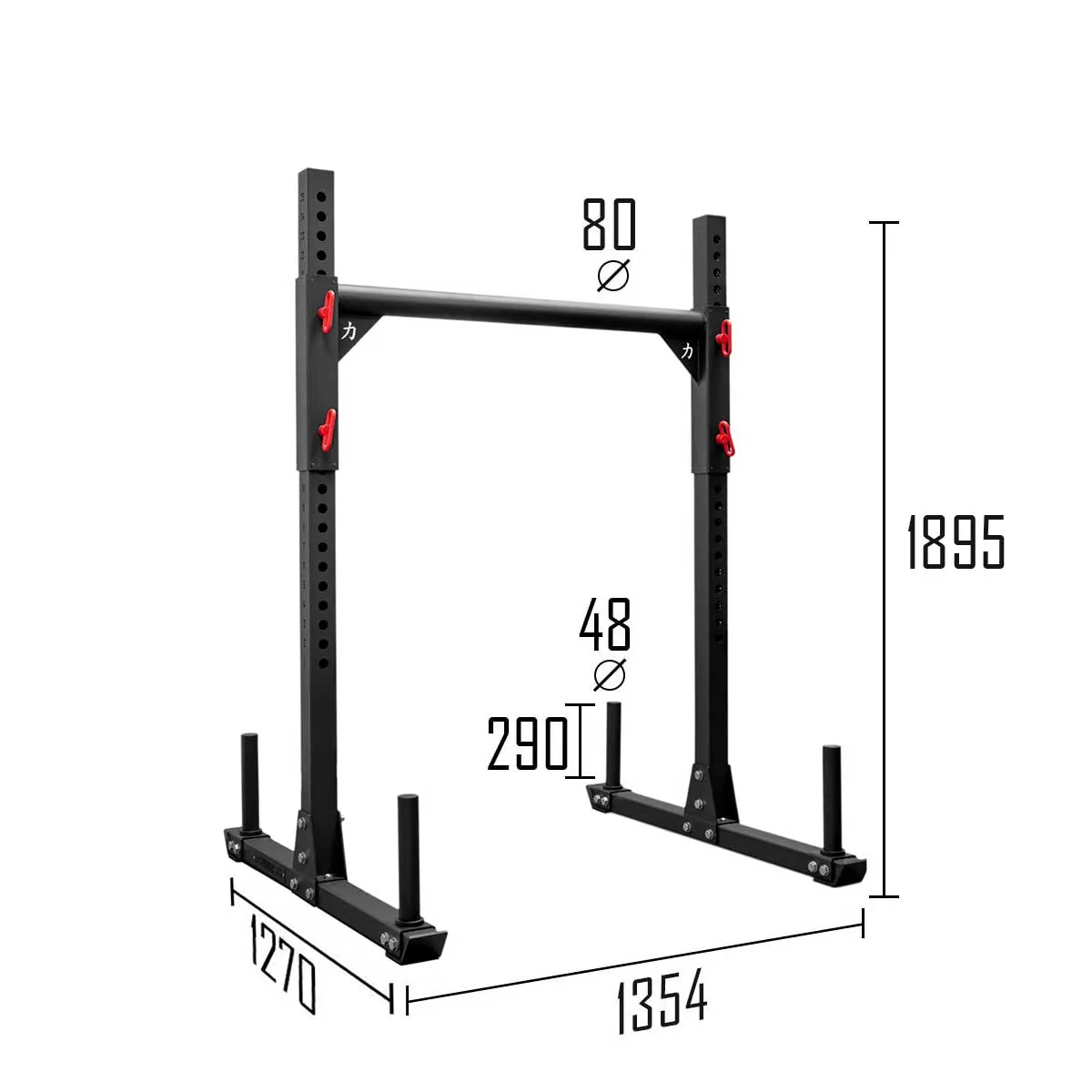 Heavy Duty Riot Yoke 2.0 – 1.89 or 2.30m (3mm Steel / 75mm Box Section)