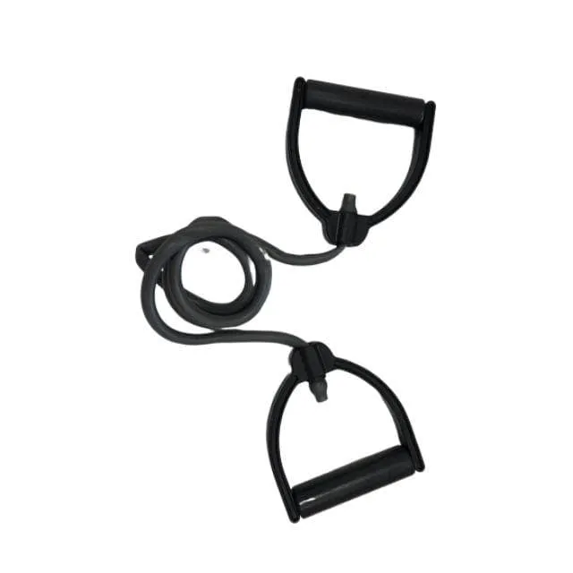 Irm-Fitness Factory Straight Strap With Handle Tpe Tube 7 Ftf Fitness Tonning Band Grey