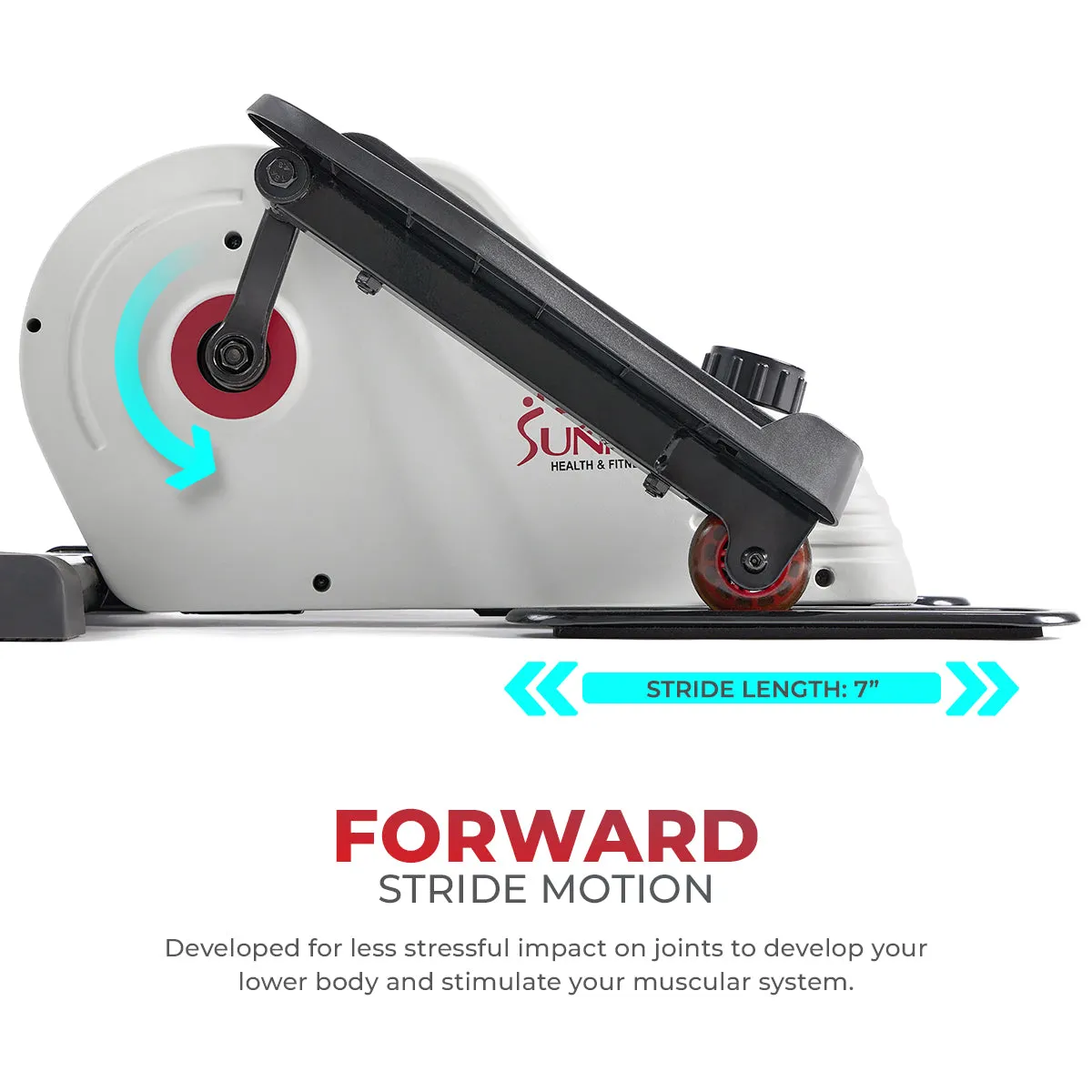 Magnetic Under Desk Elliptical Peddler Exerciser
