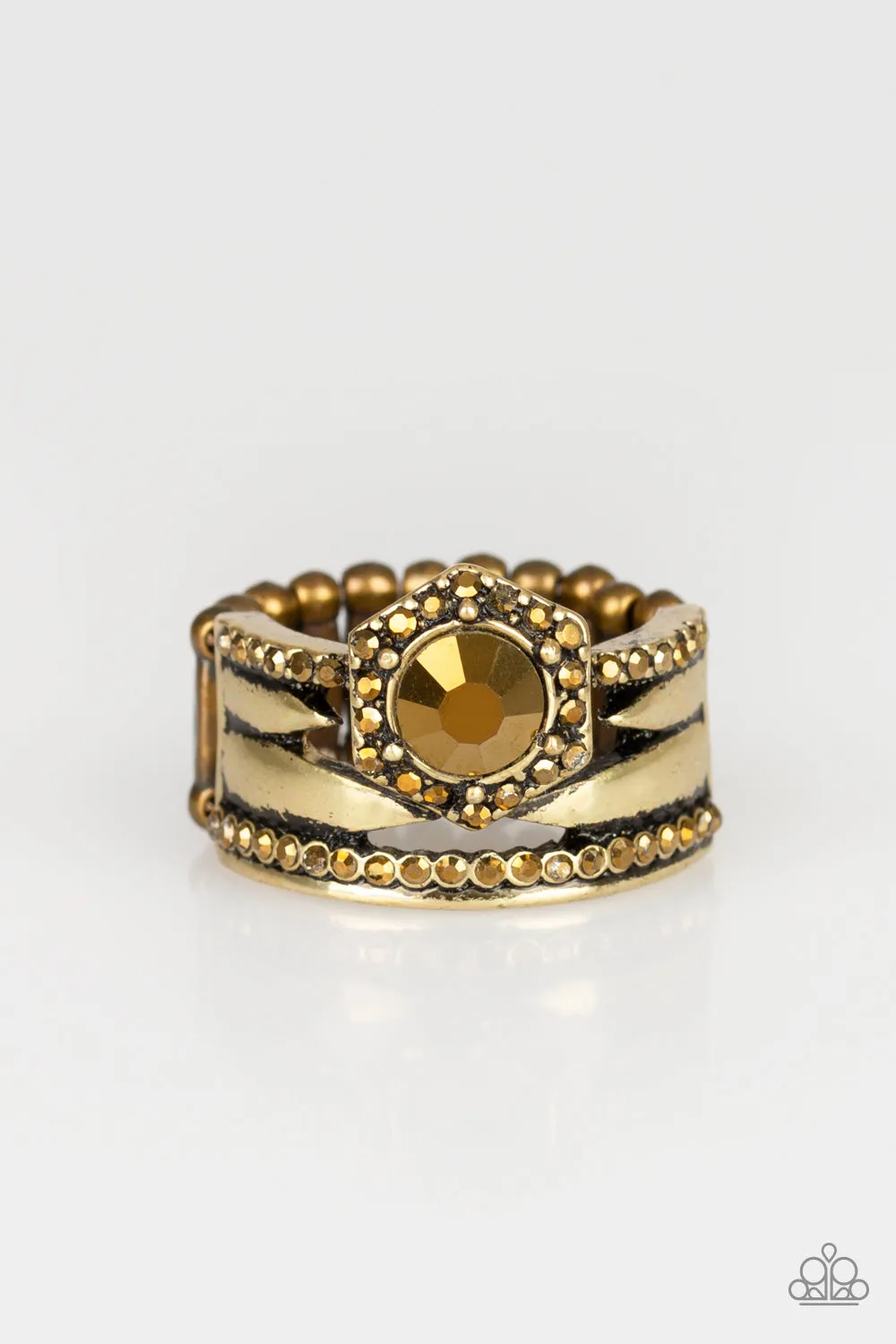 Modern Maven - Brass Paparazzi Accessories