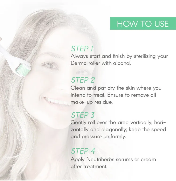 Neutriherbs® Retinol   Derma Roller for Oily & Acne-prone Skin