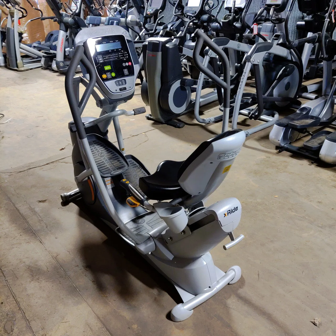 Octane Seated Seated Recumbent Elliptical xRide