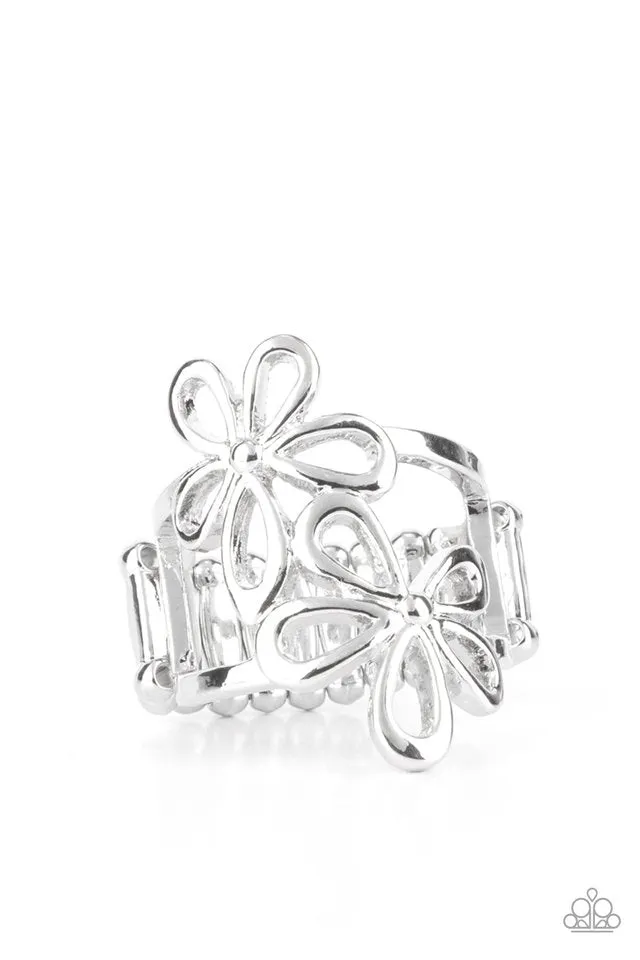 Paparazzi Ring ~ Perennial Pair - Silver