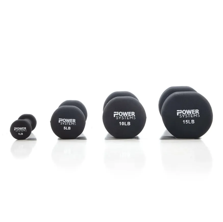 Power Systems Premium Neoprene Coated Dumbbell