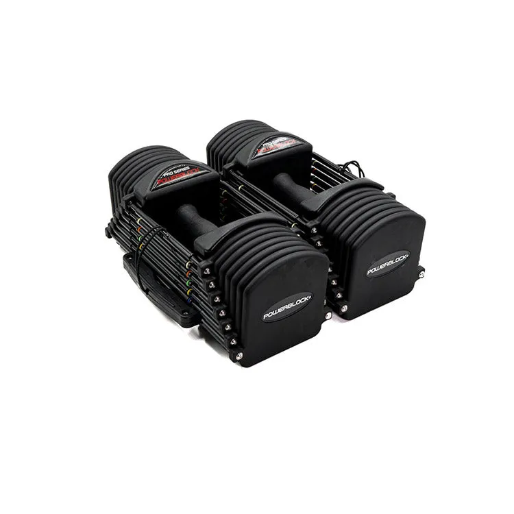 PowerBlock Commercial Pro 32 Adjustable Dumbbell Set