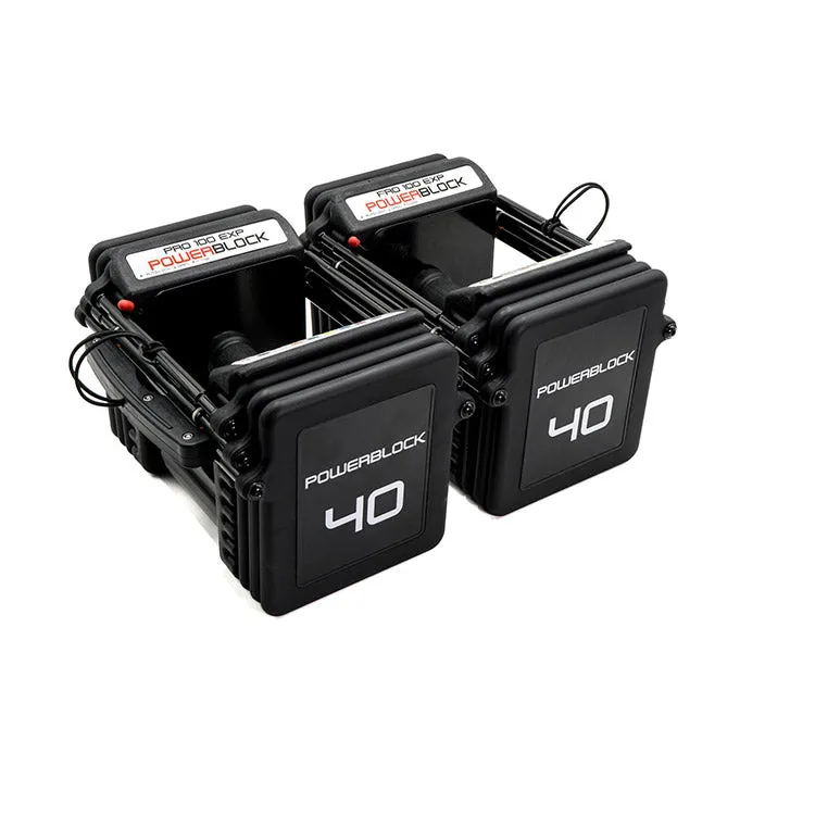 PowerBlock Pro 100 EXP Adjustable Dumbbells