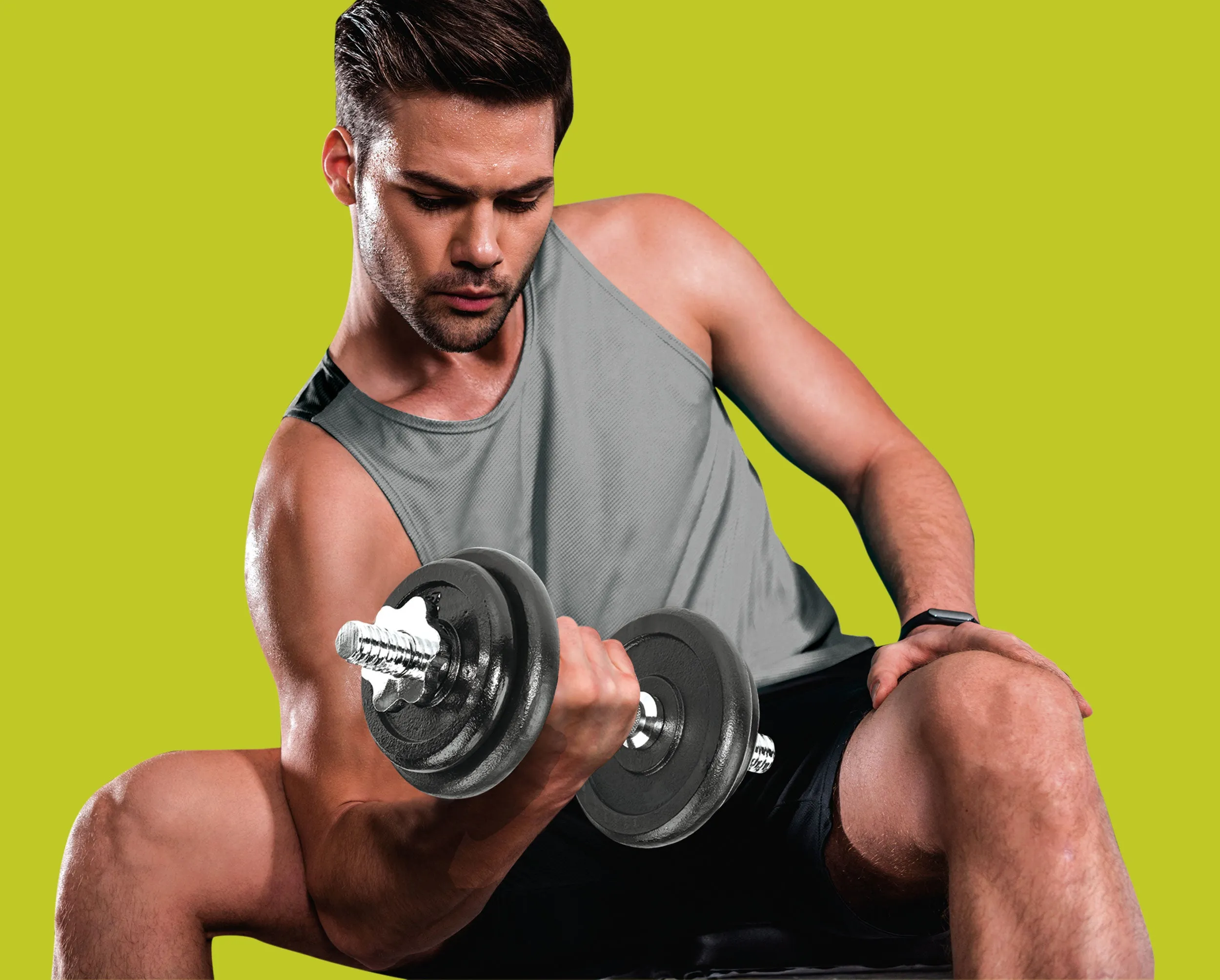 PRCTZ 40lb Adjustable Cast Iron Dumbbell Set with Storage Case