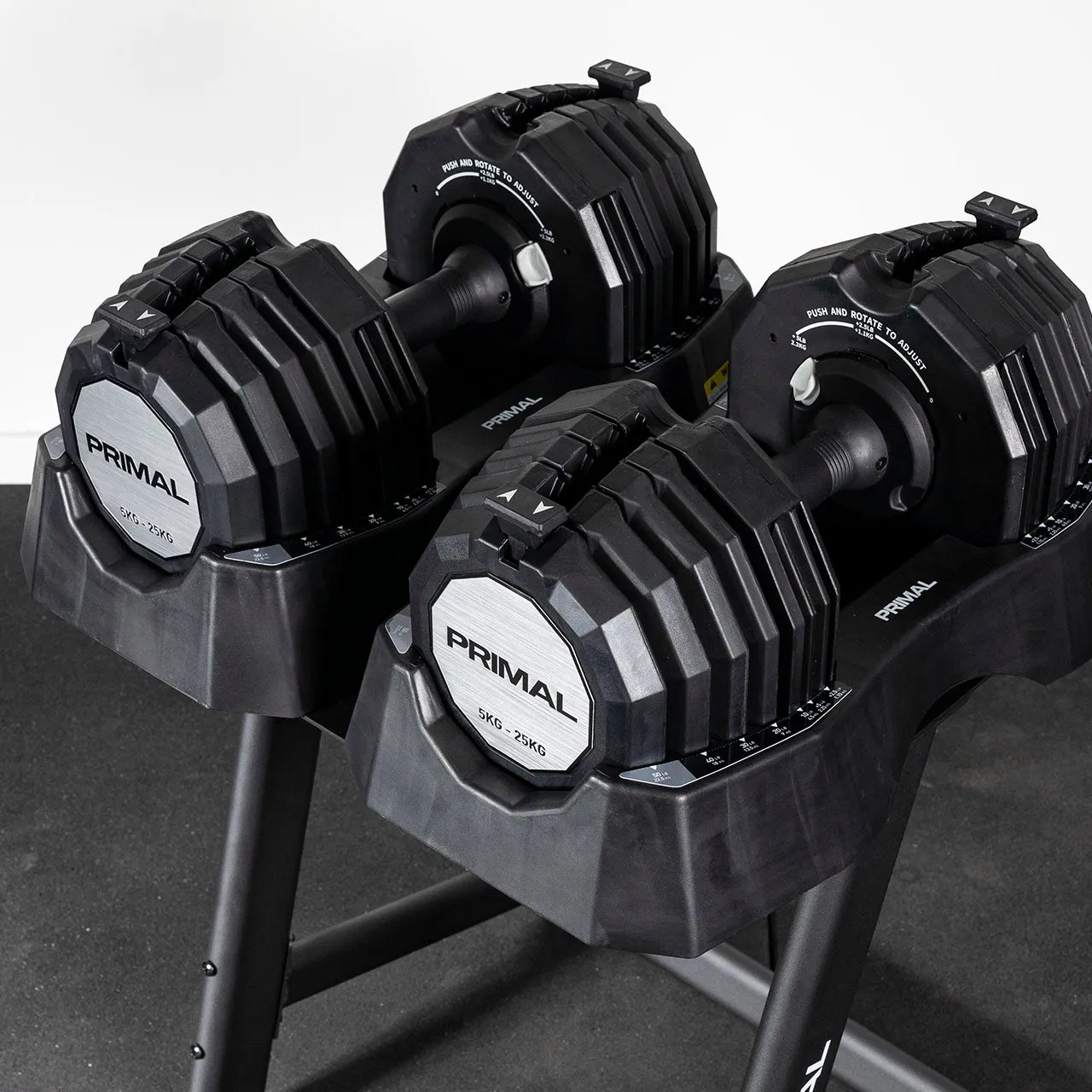 Primal Personal Series Adjustable Dumbbell - 25kg/55lb (SINGLE)