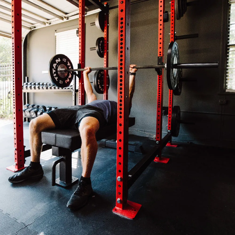 TITAN Series Single Post Flat Bench