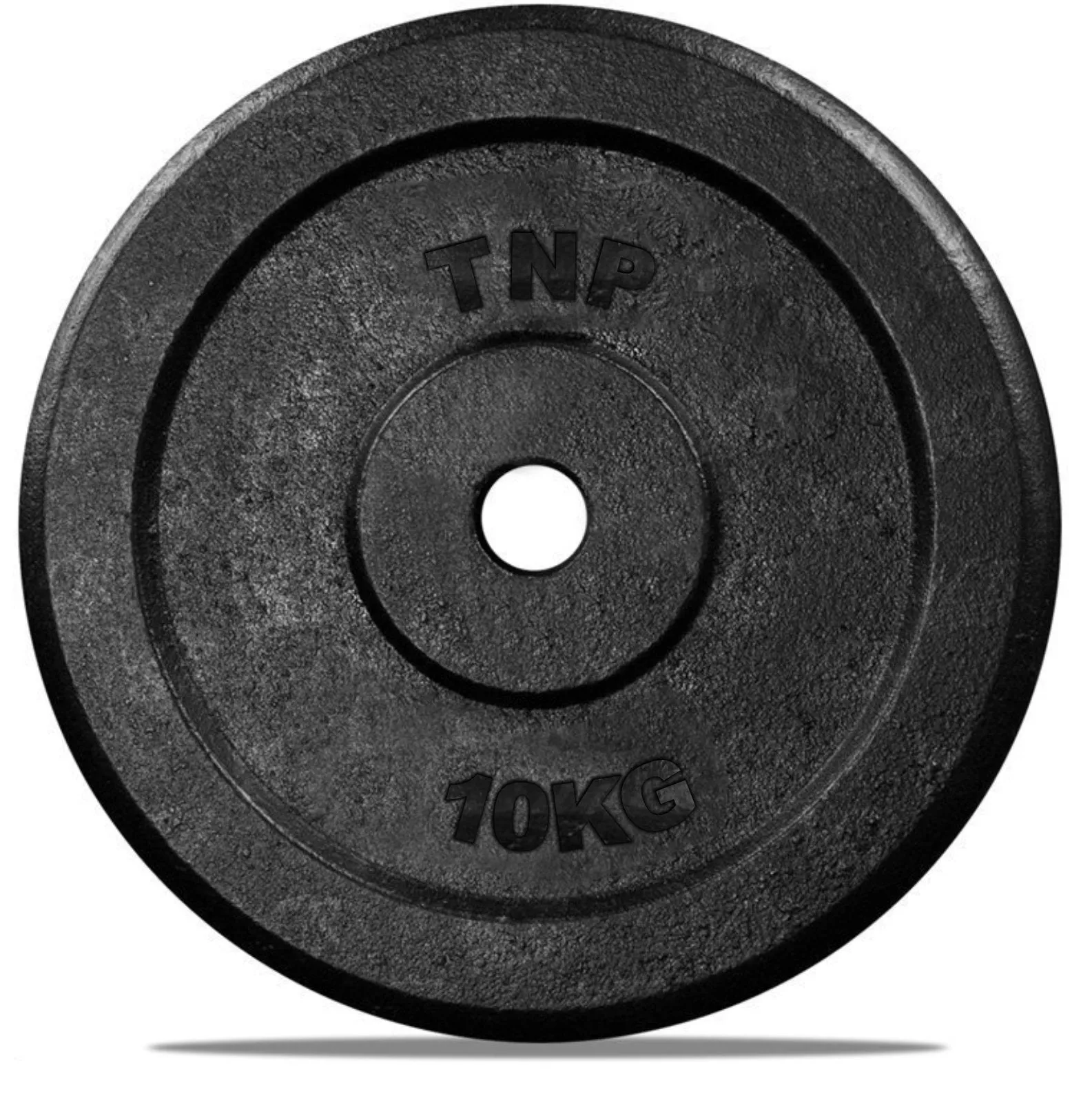 TnP Accessories Round Cast Iron Weight Plate 1" - 5KG - Black