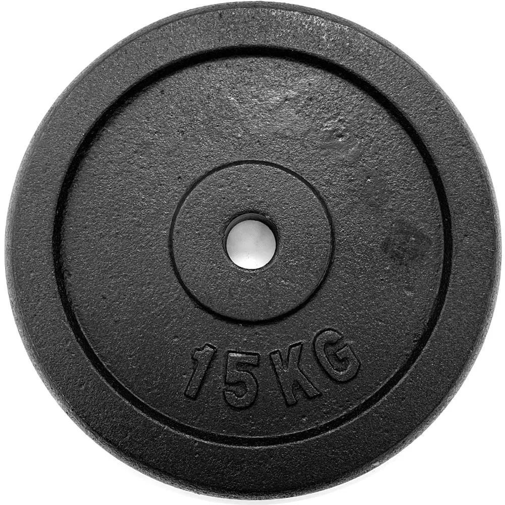 TnP Accessories Round Cast Iron Weight Plate 1" - 5KG - Black