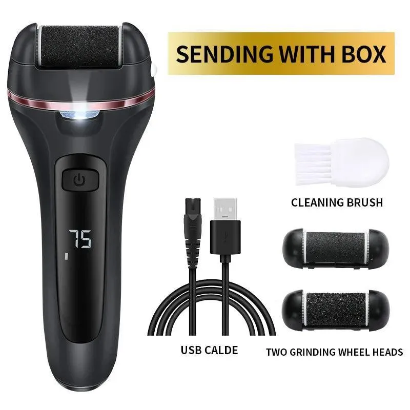 Ultimate Electric Foot Care Solution: Speed Control, Interchangeable Rollers