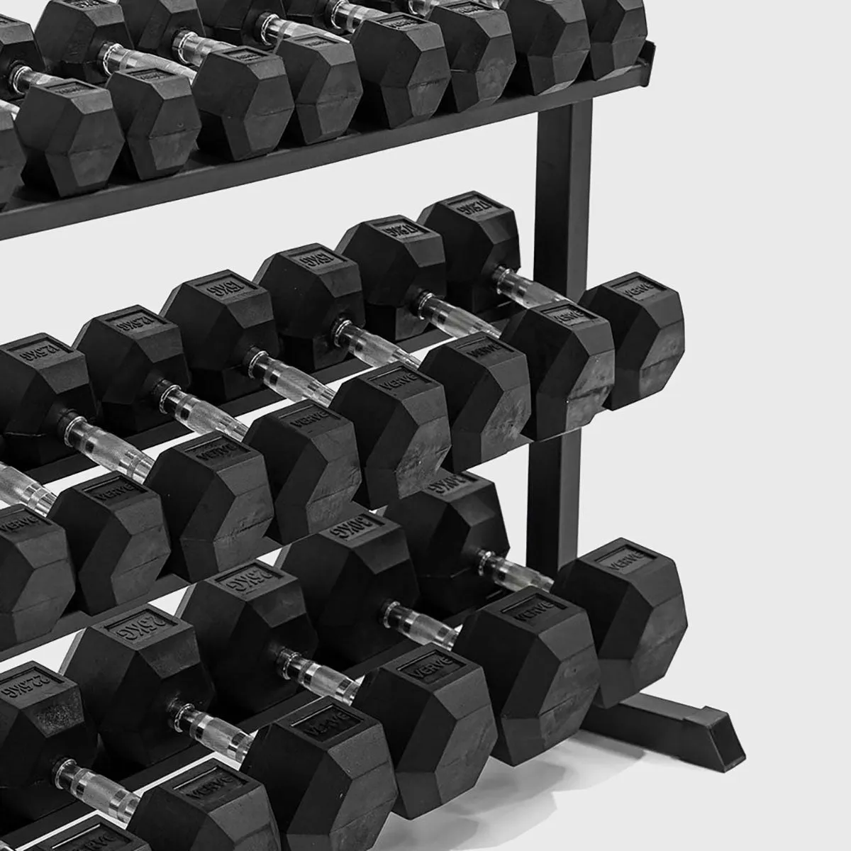 VERVE - 3 Tier Hex Dumbbell Rack  | Pre-Order ETA Early January