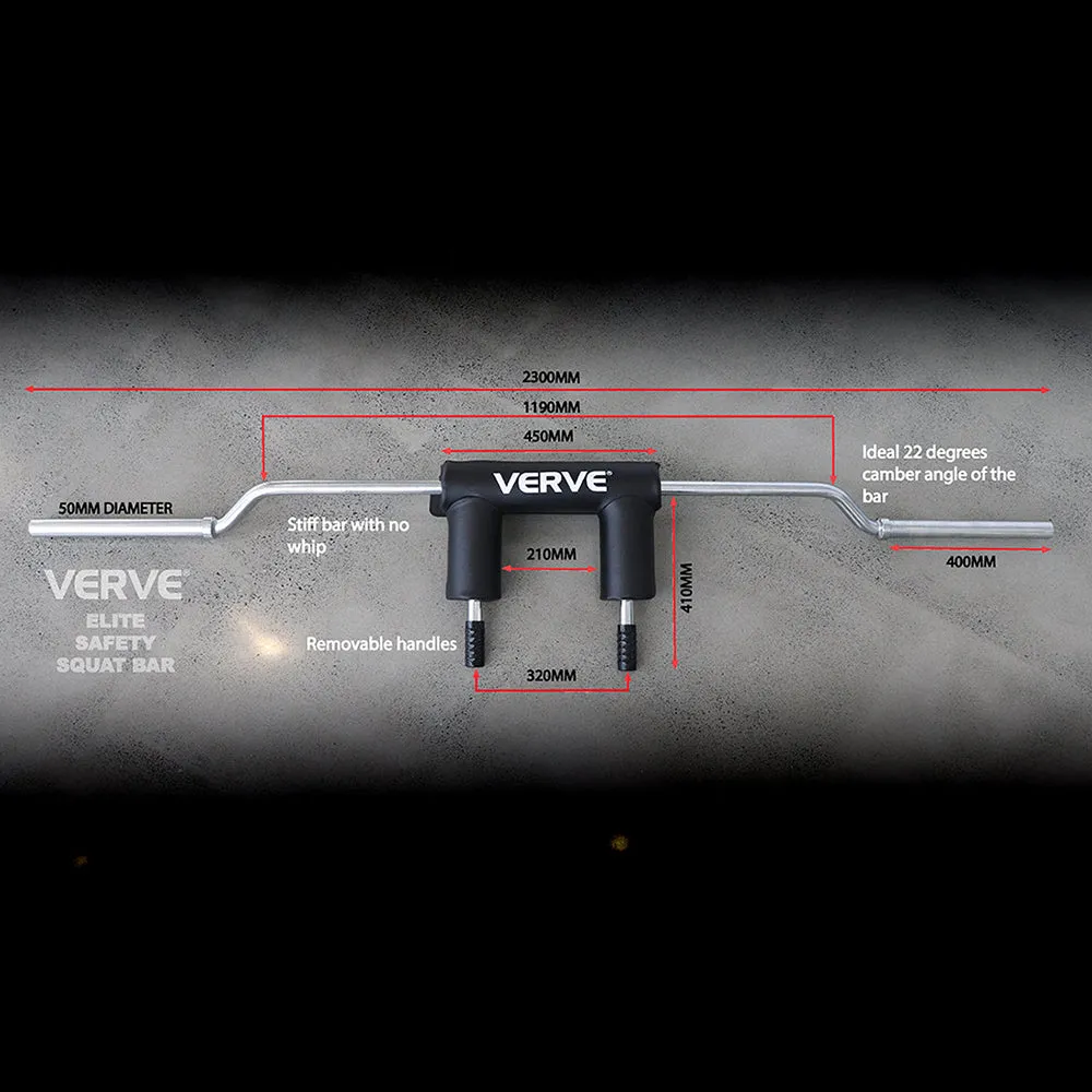 VERVE Elite Safety Squat Bar